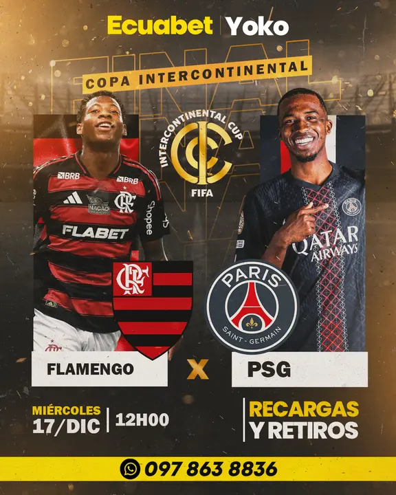 Diseño promocional de la Copa Intercontinental